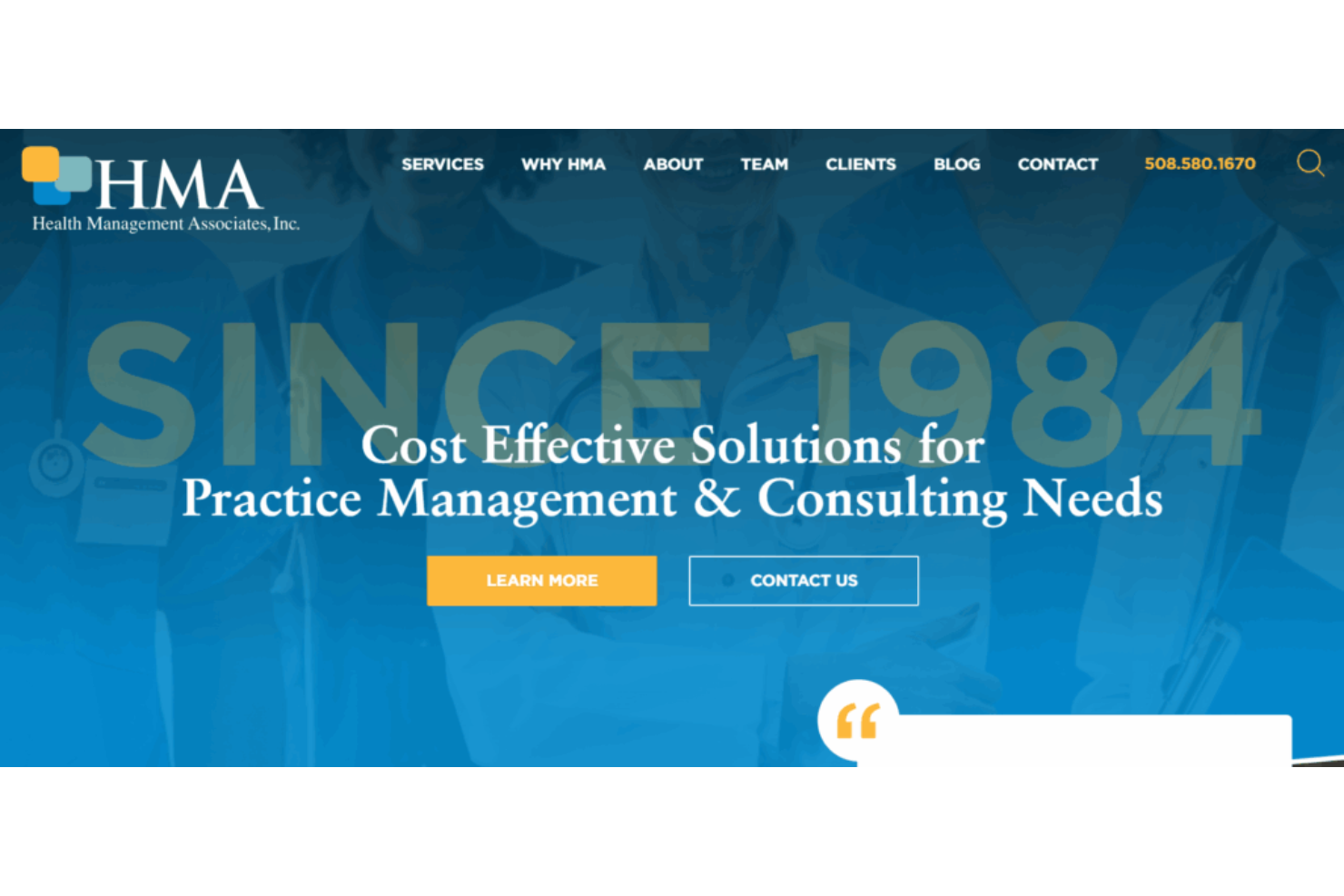 Health Management Associates (HMA) screenshot - 17 Best Physician Practice Management Companies of 2026