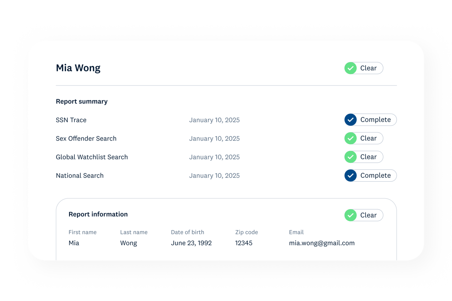 Checkr screenshot - 21 Best Healthcare HR Software Reviewed for 2026