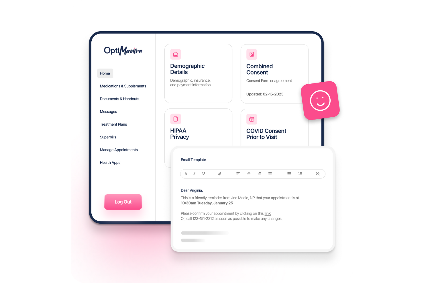 OptiMantra screenshot - 27 Best Primary Care EHRs for 2026 [My Reviews]