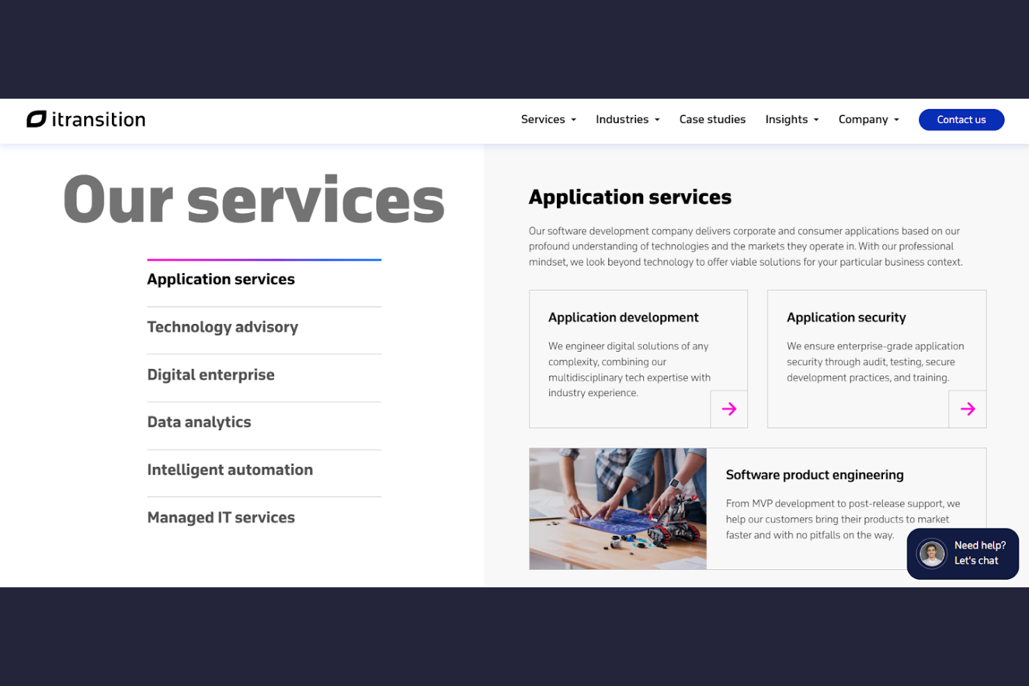 Itransition screenshot - 14 Best Healthcare App Development Companies Reviewed in 2026