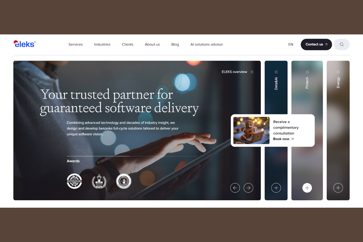 ELEKS screenshot - 14 Best Healthcare App Development Companies Reviewed in 2026