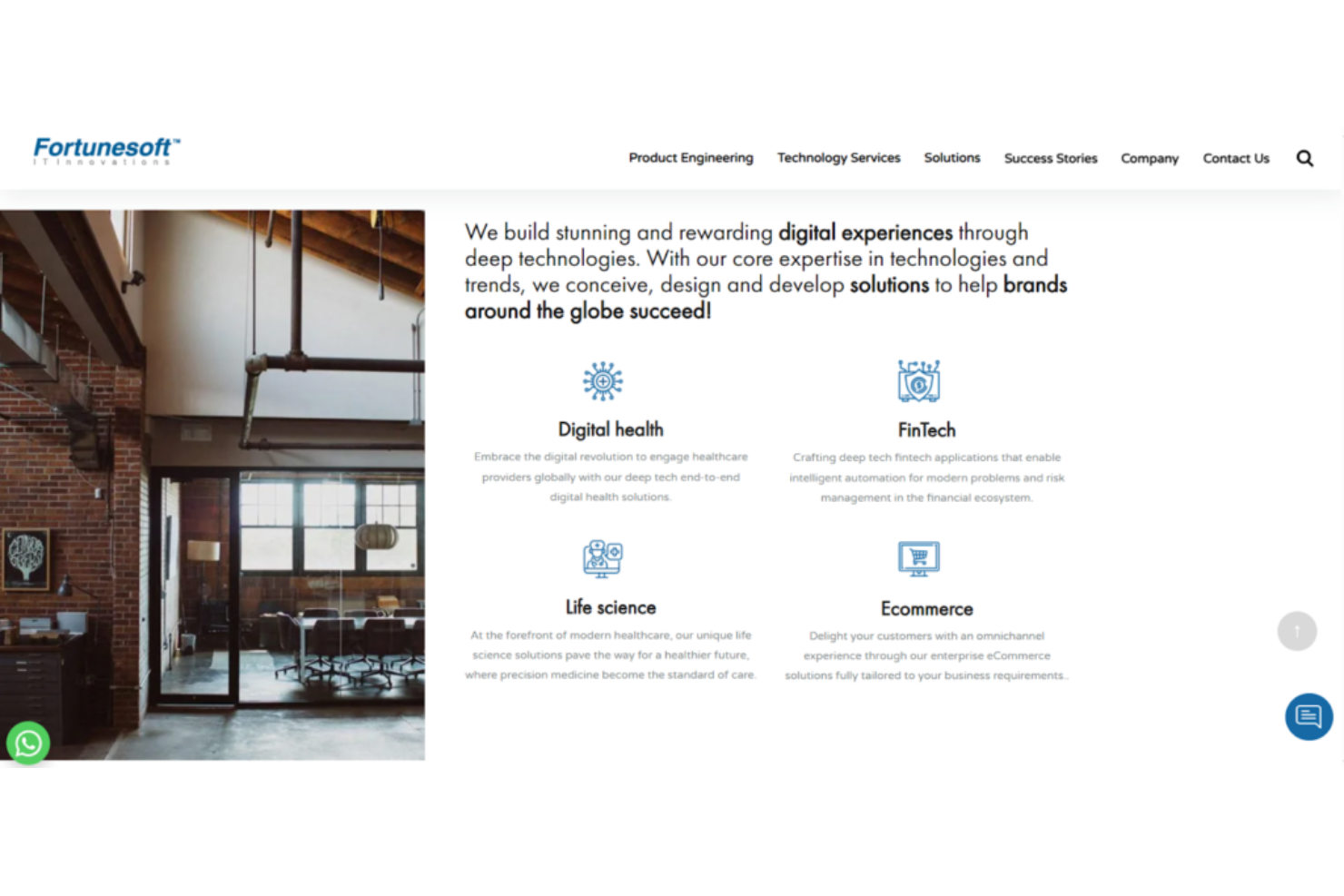 Fortunesoft screenshot - 13 Best Telemedicine App Development Companies Reviewed in 2026