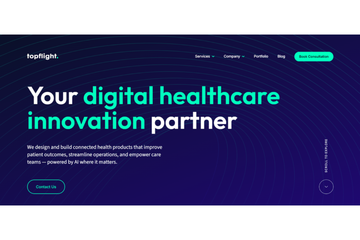 Topflight Apps screenshot - 13 Best Telemedicine App Development Companies Reviewed in 2026