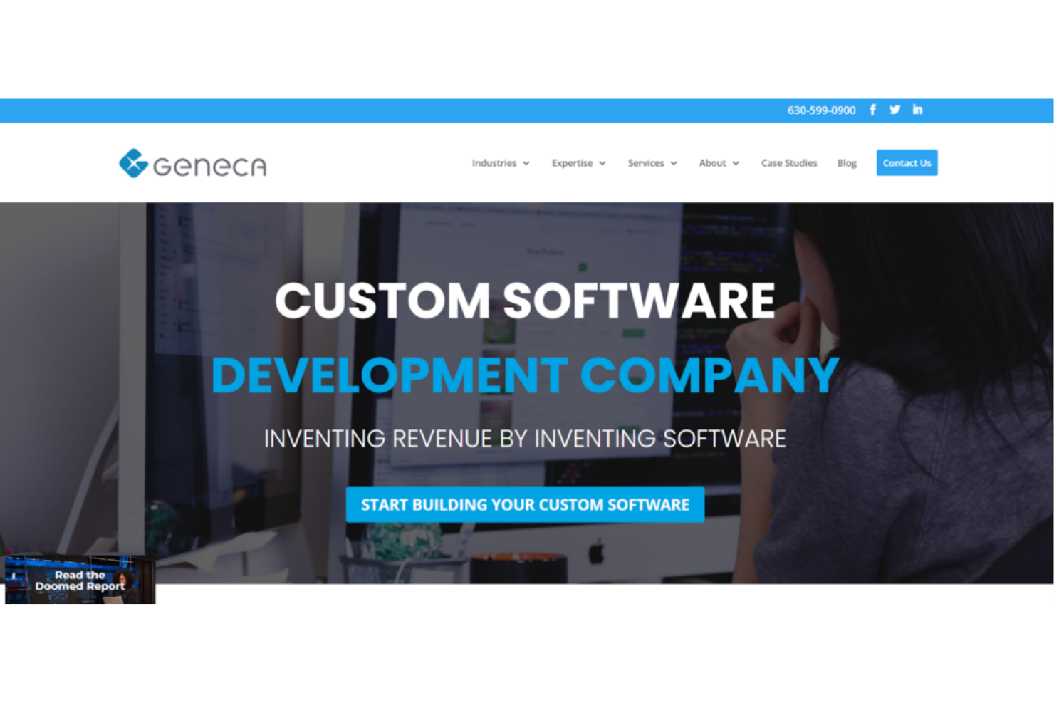 Geneca screenshot - 13 Best Telemedicine App Development Companies Reviewed in 2026