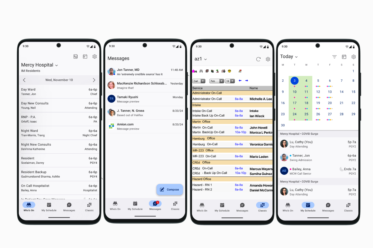 Amion screenshot - 20 Best Healthcare Workforce Management Software in 2026