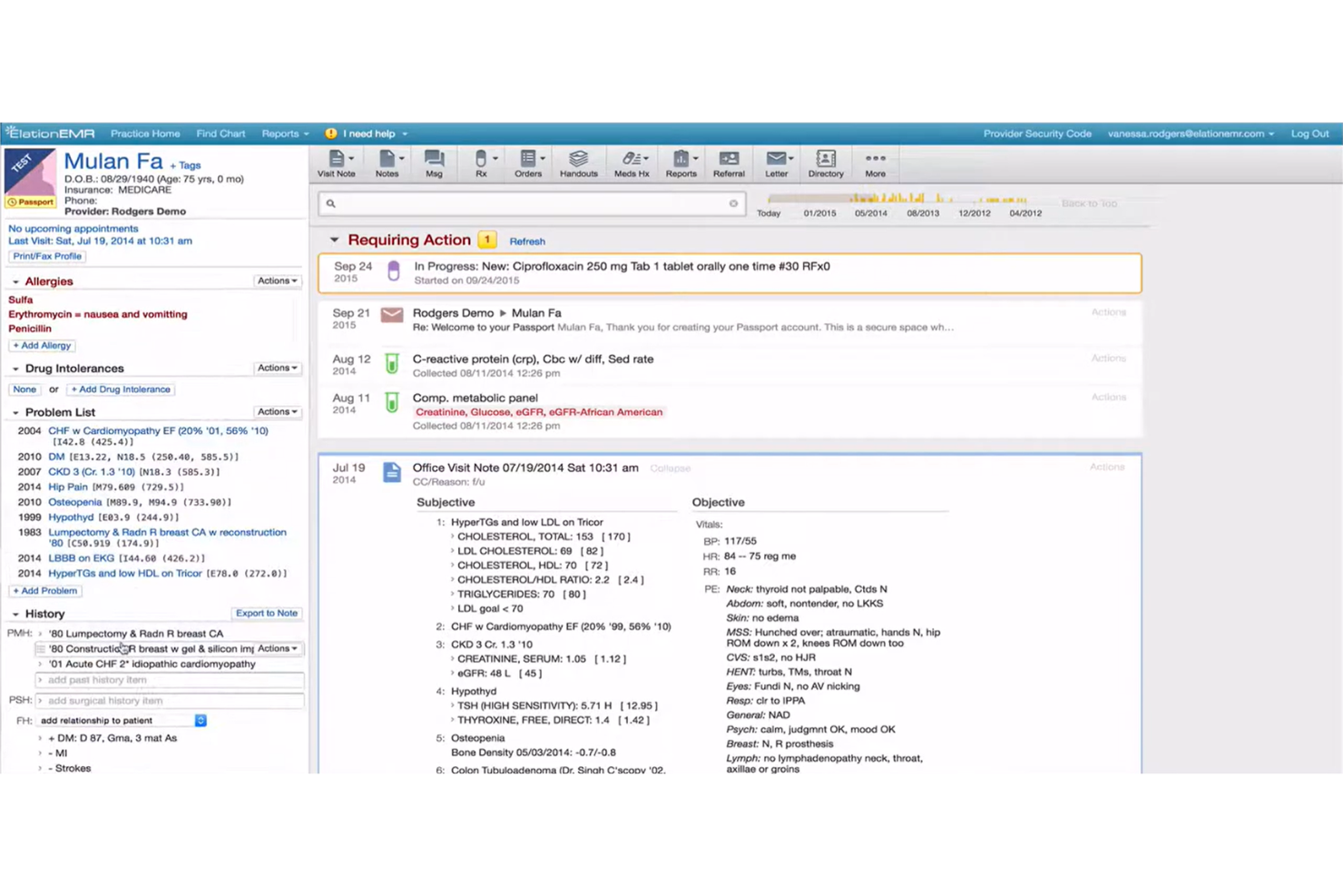 Elation Health screenshot - 10 Best Cloud EMR Software In 2026