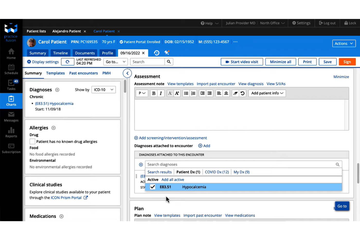 Practice Fusion screenshot - 10 Best Cloud EMR Software In 2026