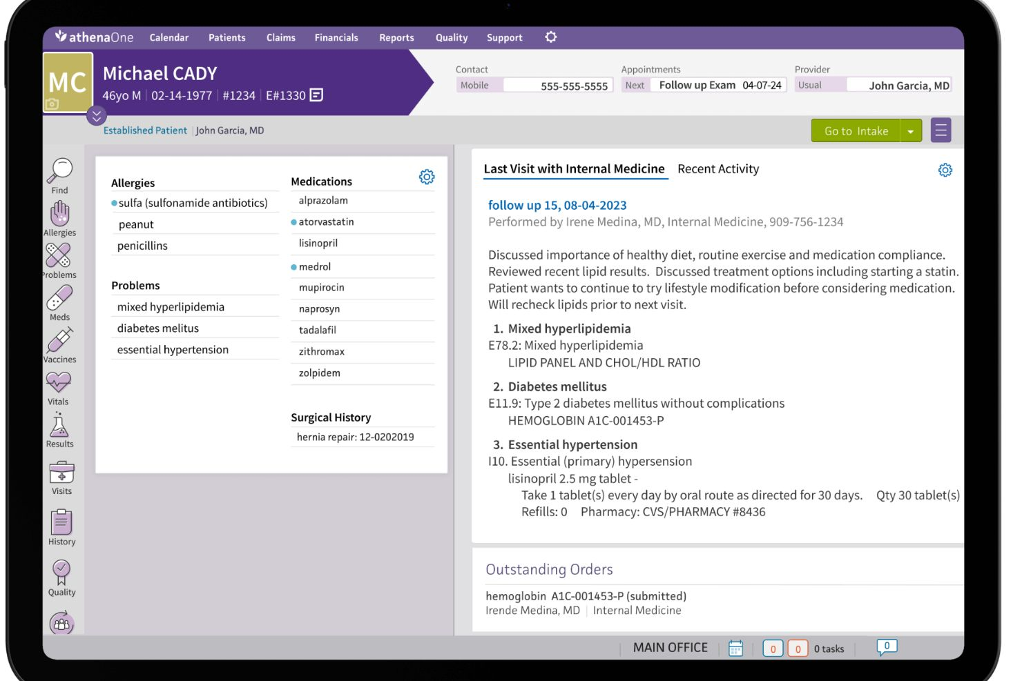 athenaOne screenshot - 10 Best EMR Software in 2026