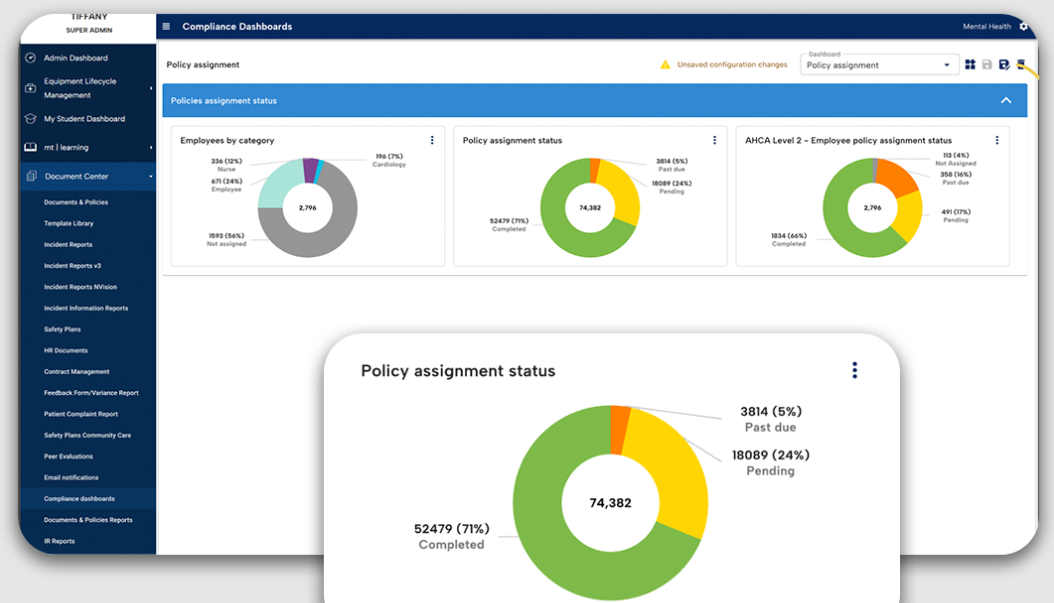 MedTrainer unified healthcare compliance platform for training, policies, and credentialing.