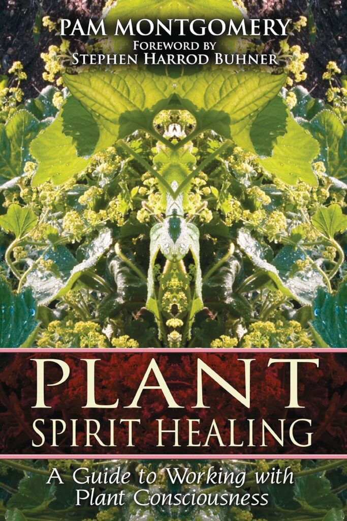 A book cover of Plant Spirit Healing, a holistic medicine book by Pam Montgomery.