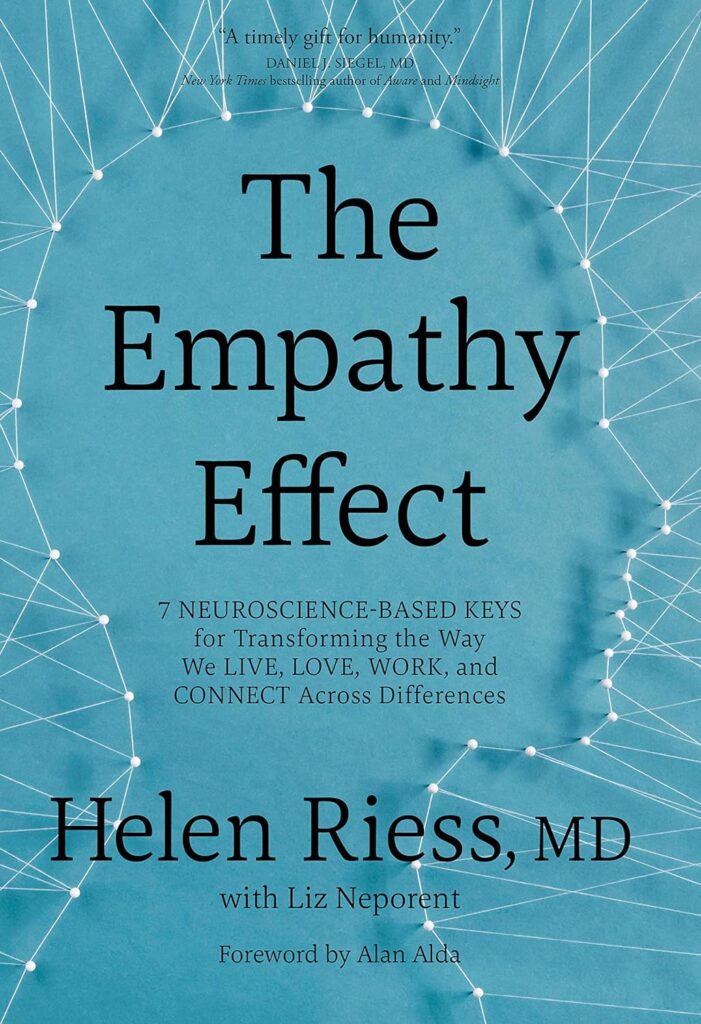 The book cover of The Empathy Effect, a patient experience book