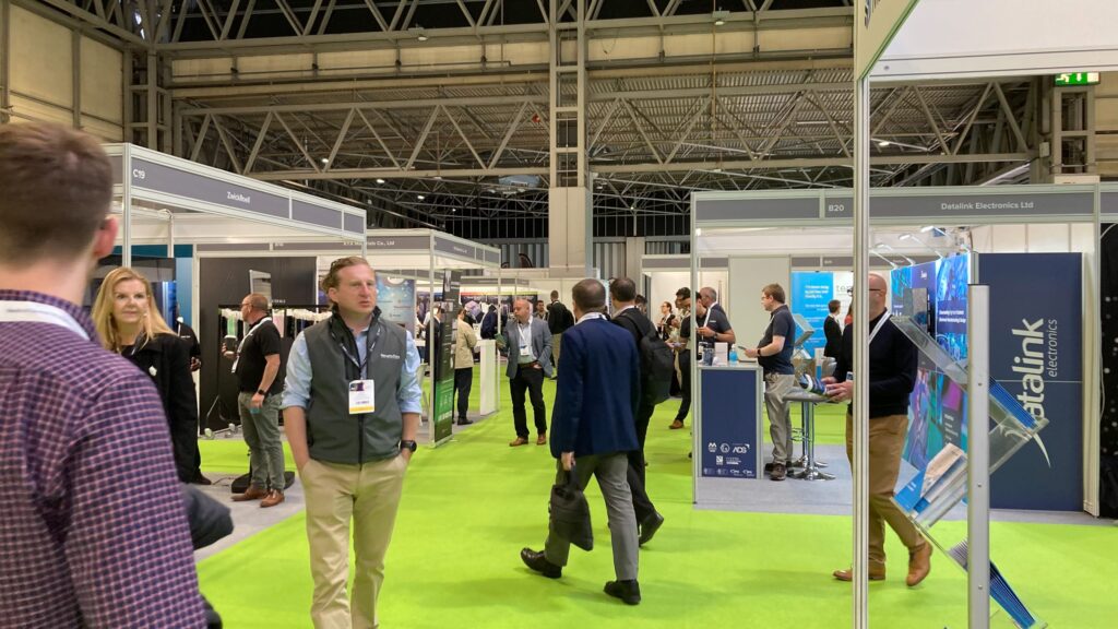 Exhibit floor of the 2025 Med-Tech Innovation Expo