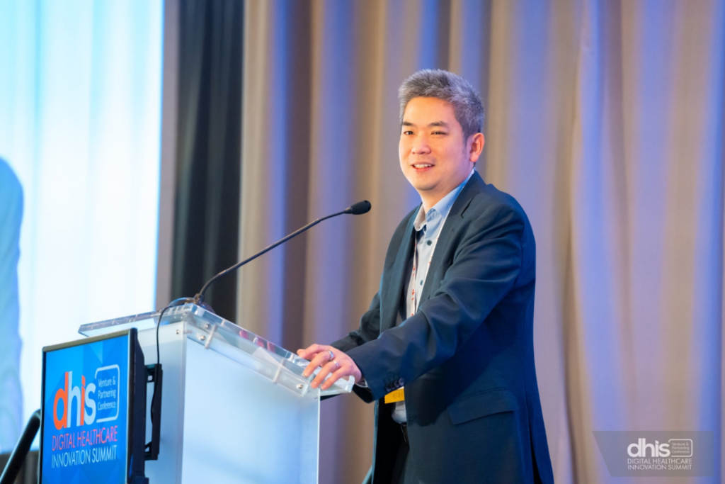 Ian Chiang, Partner at Flare Capital Partners, speaking at the DHIS 2025