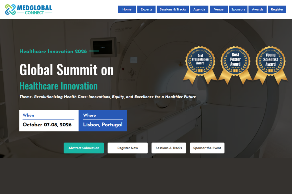 Homepage of the Healthcare Innovation Conference 2026