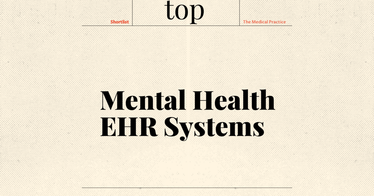 19 Best Mental Health EHR in 2026