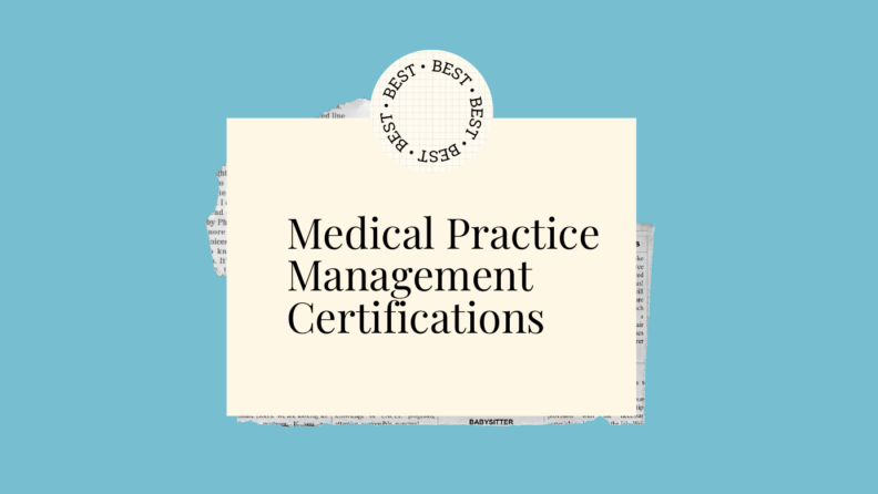 Medical practice management certifications generic best of