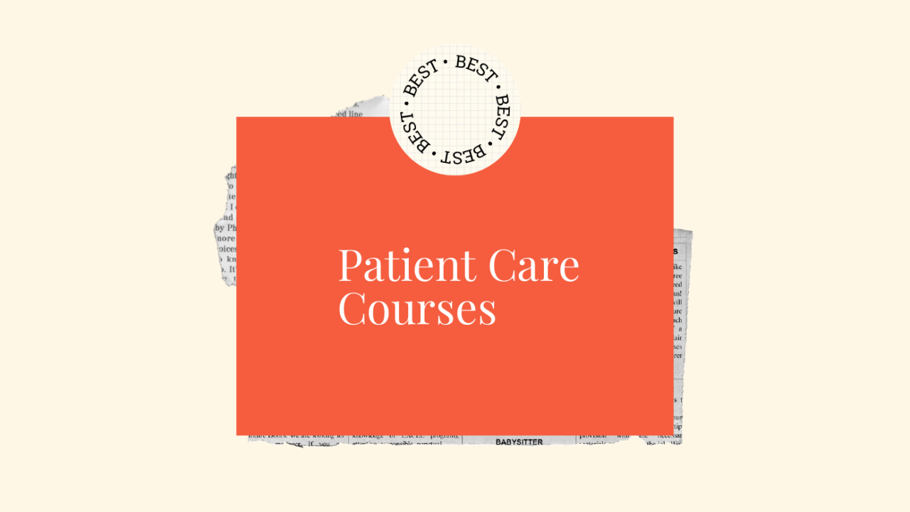 Patient care courses generic best of