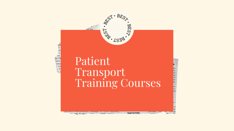 Patient transport training courses generic best of