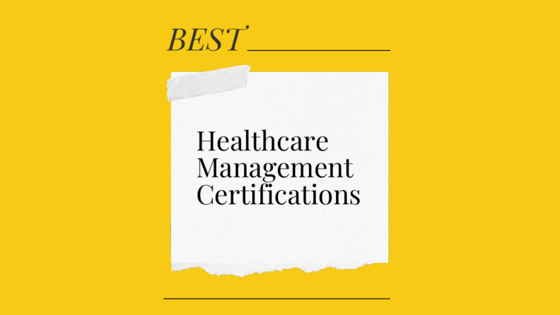 Healthcare management certifications generic best of