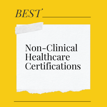 Non clinical healthcare certifications generic best of