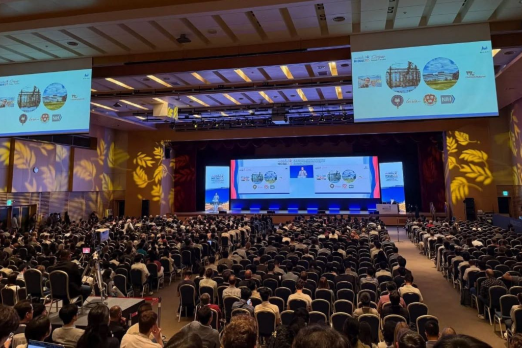 Massive crowd of industry professionals at the MICCAI 2025 in Daejeon, South Korea