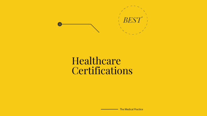 Healthcare certifications generic best of