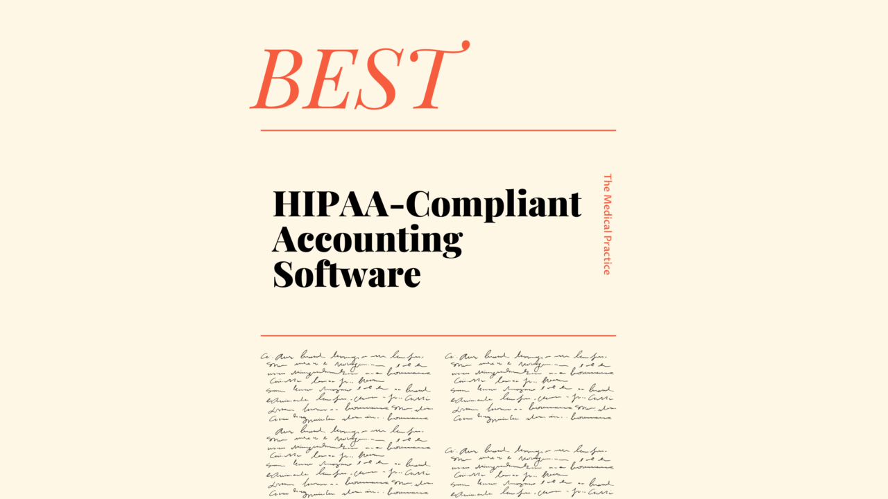 Hipaa compliant accounting software best tools 65245