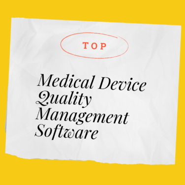 Medical device quality management software best tools 61571