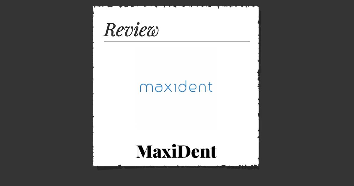 Maxident 5 MaxiDent Review: Pros, Cons, Features, and Pricing
