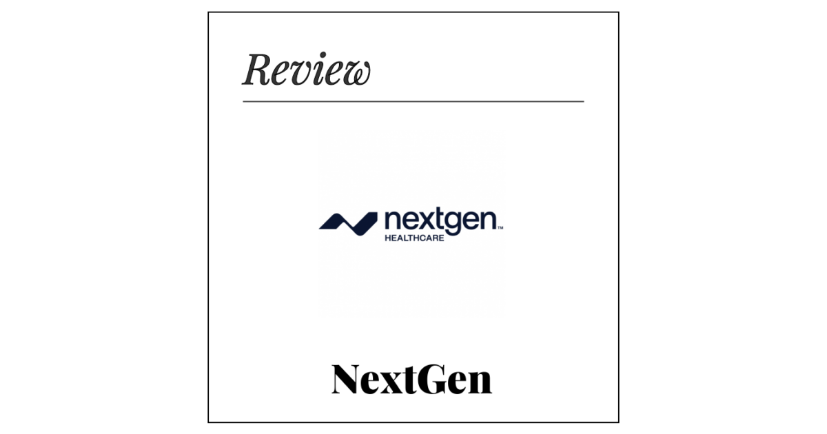 NextGen Healthcare EHR Review: Features, Pros, Cons, and Pricing