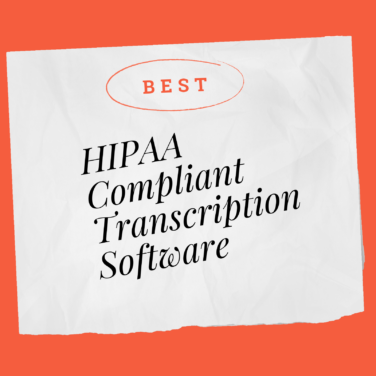 Hipaa compliant transcription software best tools 08209