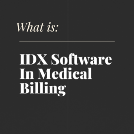 Idx software in medical billing what is x 24508