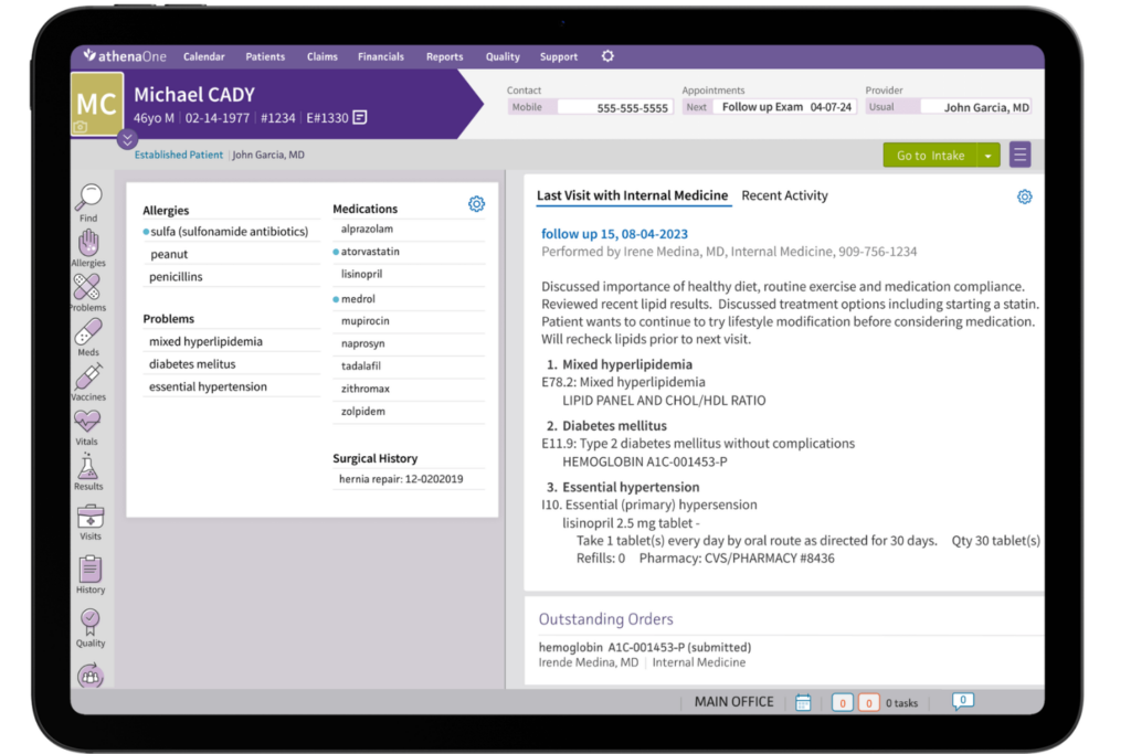 athenahealth-practice-management