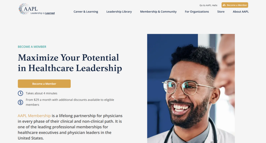 AAPL membership page
